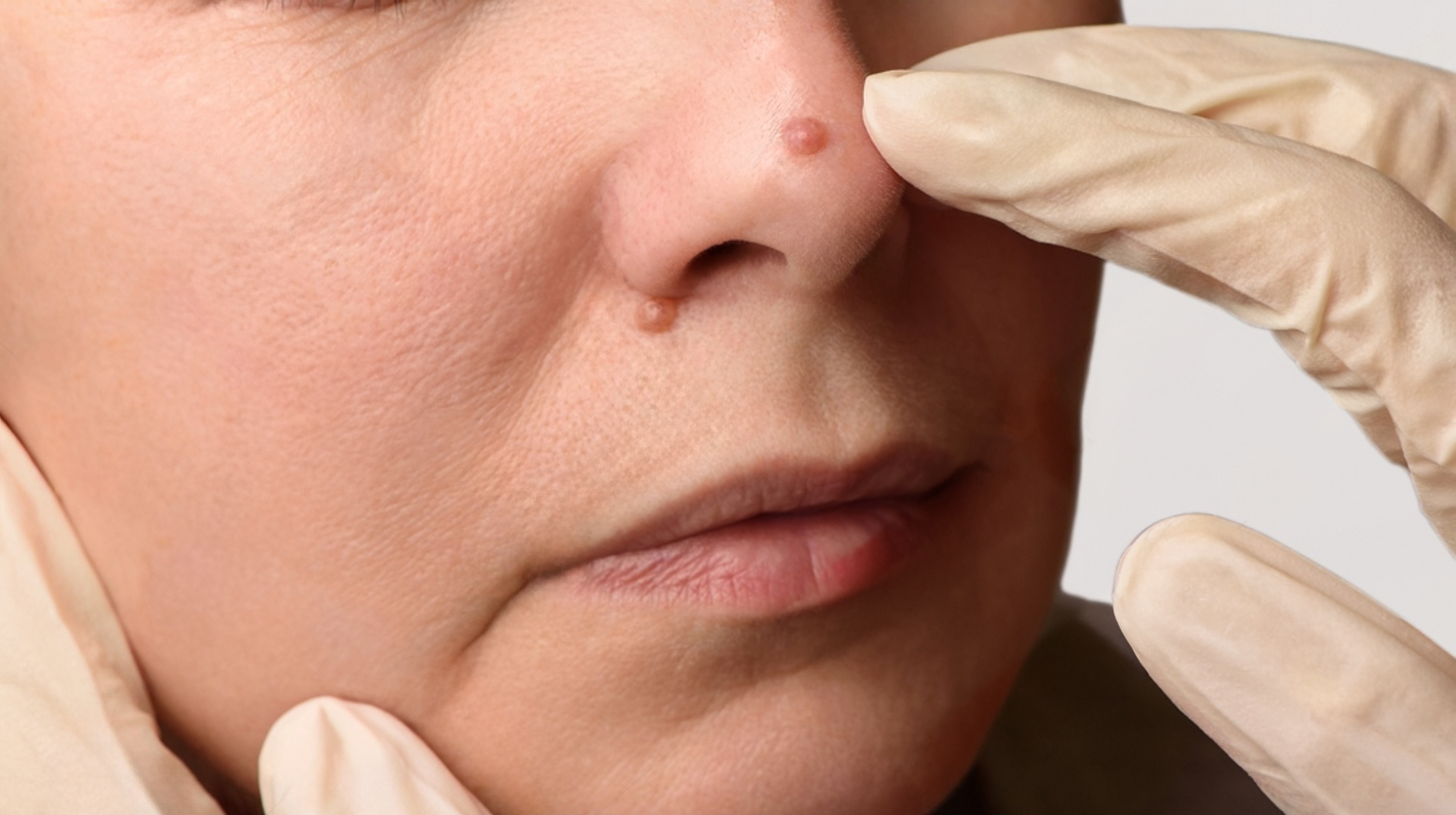 Intradermaalsed neevused nasolabiaalvoldi ja lõua piirkonnas